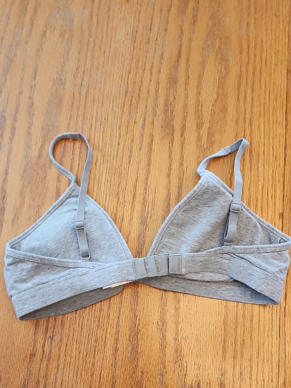 Calvin Klein Heather Gray Triangle Bralette - Women's Intimates - Picture 2 of 15
